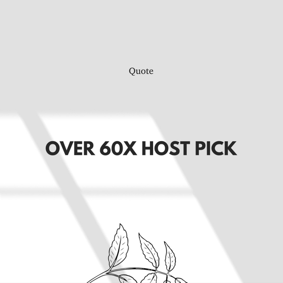 OVER 60X HOST PICK - Picture 1 of 1